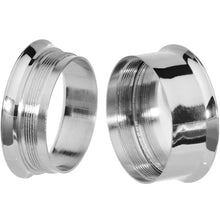 将图片加载到图库查看器，7/8' Anchor's Away Reversible Mirror Screw Fit Plug
