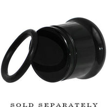 Load image into Gallery viewer, 5/8 Acrylic Glow in the Dark Femme Fatale Zombie Plug
