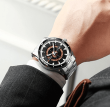 将图片加载到图库查看器，Men's  Modern Sports Waterproof Watch Luxury Unique Design  Fluorescent Hands Perfect Gift
