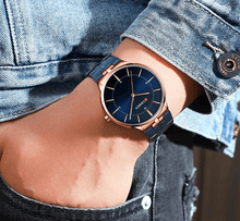 Load image into Gallery viewer, Men's  Waterproof Watch With Shining Bracelet In Five Modern Designs Perfect Gift For Your Loved One
