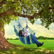 将图片加载到图库查看器，440lbs Hanging Hammock with 2 Pillows
