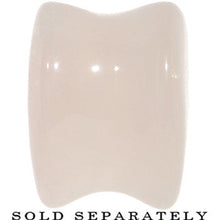 Load image into Gallery viewer, 9/16  Natural Rose Quartz Sweet Heart Stone Saddle Plug Set

