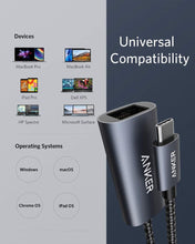 Load image into Gallery viewer, Anker <b>PowerExpand</b> USB-C to Gigabit Ethernet Adapter

