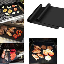 Load image into Gallery viewer, 44x33cm BBQ Grill Mat Barbecue Outdoor Baking Non-stick Pad Reusable Cooking Plate For Party Grill Mat Accessories Non-stick Reusable Barbecue Baking Mats Oven Liner Heat Resistant Barbecue Sheets
