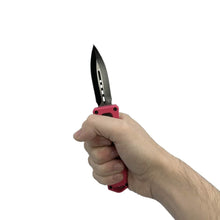 Load image into Gallery viewer, 2-Pack: 4.5" Dagger Blade OTF Knife with Belt Clip
