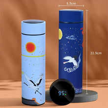 Load image into Gallery viewer, 450mln Style Intelligent Thermos Bottle Classical Style Touch Display Stainless Steel Vacuum Flask Mug Water Bottles Temperature Display Insulated Vacuum Insulated 304 Stainless Steel Water Bottle Heat Resistant Insulated  Water Bottle
