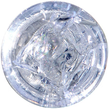 将图片加载到图库查看器，0G Clear Crackled Glass Acrylic Plug
