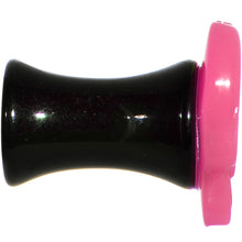 Load image into Gallery viewer, 4G Acrylic Neon Pink Skull Saddle Plug
