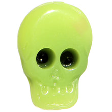 将图片加载到图库查看器，4G Acrylic Neon Yellow Skull Saddle Plug
