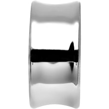 将图片加载到图库查看器，7/8 Clear Acrylic Skull Crossbones Saddle Plug
