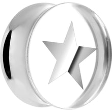 将图片加载到图库查看器，18mm Clear Acrylic Star Saddle Plug

