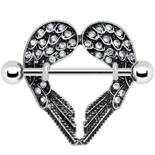 将图片加载到图库查看器，Crystalline Gem Angel Wings Nipple Shield Set
