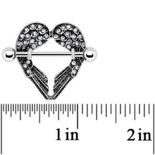 将图片加载到图库查看器，Crystalline Gem Angel Wings Nipple Shield Set

