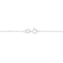Load image into Gallery viewer, 14K White Gold 1/2 Cttw Lab Grown Diamond Modern Bezel-Set Solitaire 16"-18" Pendant Necklace (F-G Color, VS2-SI1 Clarity)
