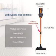 Load image into Gallery viewer, 600W 4-in-1 Corded Stick Vacuum Cleaner 18KPa Lightweight Handheld
