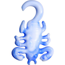 将图片加载到图库查看器，4G Blue White Acrylic Scorpion Hanger Plug
