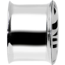 Load image into Gallery viewer, 5/8 Stainless Steel Purple Tiger Print Solar Activated Saddle Plug
