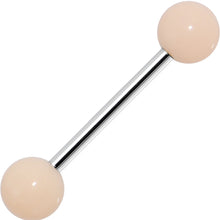 将图片加载到图库查看器，Flesh Forward Acrylic Barbell Tongue Ring

