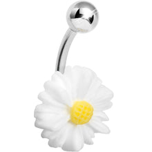 Load image into Gallery viewer, Darling Daisy Flower Belly Ring
