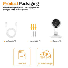 Load image into Gallery viewer, 3MP Wireless Smart AI Home Security Camera – Two-Way Audio, Motion Detection, Night Vision
