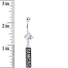 Load image into Gallery viewer, Licensed Sons of Anarchy Motorcycle Club Dangle Belly Ring
