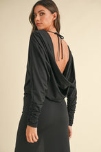 将图片加载到图库查看器，Backless Asymmetric Ruffle Hem Dress – Elegant Backless Dress, Asymmetric Dress, Ruffle Hem Dress, Sexy Evening Dress, Statement Dress For Special Occasions
