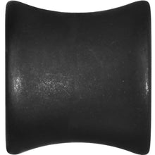 将图片加载到图库查看器，00G Matte Black Steel Saddle Plug
