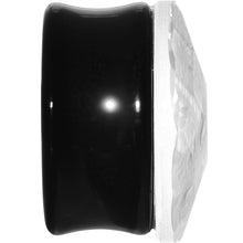 Load image into Gallery viewer, 3/4 Faceted Clear White Cameo Acrylic Saddle Plug
