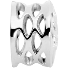将图片加载到图库查看器，18mm Stainless Steel Heart and Scrolls Saddle Plug
