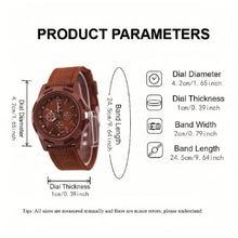 Load image into Gallery viewer, Men's Nylon Casual Sport Quartz Wrist Watch
