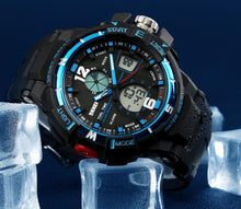 Load image into Gallery viewer, Fashion Digital Army Military Watch Mens Sports  Wristwatch  Shock Resist Clock Quartz Watch Waterproof 50M
