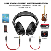 Load image into Gallery viewer, Proffesional Gaming Headset Headphone Gamer Deep Bass Stereo Wired Headphones for Smartphone PC With Microphone RGB LED Light
