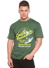 Load image into Gallery viewer, Ride The Waves Spun Bamboo® Men's Bamboo Viscose/Organic Cotton Short Sleeve Graphic T-Shirt
