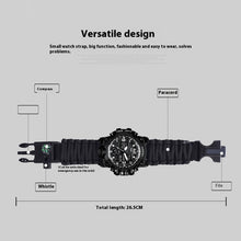 Load image into Gallery viewer, Military Survival  Men Watch With Compass/whistle /scraper/Waterproof 30M Outdoor Men Sports G Style -Shock Watch Relogio Masculino
