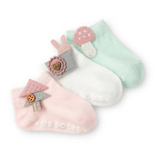 将图片加载到图库查看器，3 Pair/ SET  Baby Newborn Cotton Ankle Socks for Toddler Baby Girls Anti-slip Floor Sock Bowknot Flower Socks For Baby and Kids from 0-24M
