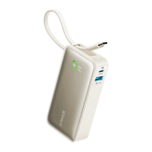 将图片加载到图库查看器，Anker Nano Power Bank (30W, Built-In USB-C Cable)
