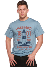Load image into Gallery viewer, Light House Men's Bamboo Viscose/Organic Cotton Short Sleeve Graphic T-Shirt
