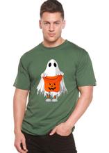 Load image into Gallery viewer, Boo Halloween Men's Bamboo Viscose/Organic Cotton Short Sleeve Graphic T-Shirt
