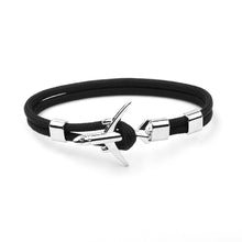 Load image into Gallery viewer, Modern Fashion Airplane Anchor Bracelets Men Charm Rope Chain Paracord Bracelet Women Male Air Force Style Wrap Metal Sport Hook Gift
