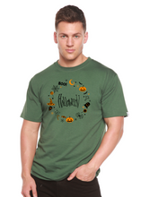 将图片加载到图库查看器，Bool Halloween Men's Bamboo Viscose/Organic Cotton Short Sleeve Graphic T-Shirt
