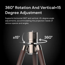 Load image into Gallery viewer, Valerion Walnut Tripod Stand
