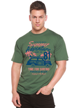 将图片加载到图库查看器，Sammer Adventure Spun Bamboo® Men's Bamboo Viscose/Organic Cotton Short Sleeve Graphic T-Shirt
