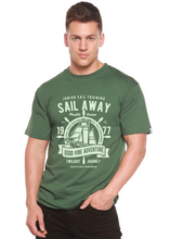 Load image into Gallery viewer, Sail Away Spun Bamboo® Men's Bamboo Viscose/Organic Cotton Short Sleeve Graphic T-Shirt
