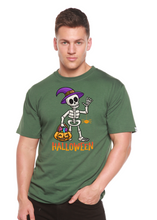 Load image into Gallery viewer, Happy Halloween Unisex Bamboo Viscose/Organic Cotton Short Sleeve Graphic T-Shirt
