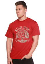 Load image into Gallery viewer, Native Spirit Spun Bamboo® Men's Bamboo Viscose/Organic Cotton Short Sleeve Graphic T-Shirt
