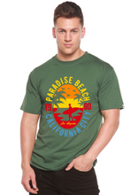 Load image into Gallery viewer, Sunshine Paradise Spun Bamboo® Men's Bamboo Viscose/Organic Cotton Short Sleeve Graphic T-Shirt
