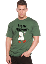 Load image into Gallery viewer, Happy Halloween Men's Bamboo Viscose/Organic Cotton Short Sleeve Graphic T-Shirt
