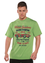 将图片加载到图库查看器，Winner Speedway Spun Bamboo® Men's Bamboo Viscose/Organic Cotton Short Sleeve Graphic T-Shirt
