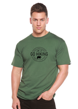Load image into Gallery viewer, Go Hiking Men's Bamboo Viscose/Organic Cotton Short Sleeve Graphic T-Shirt
