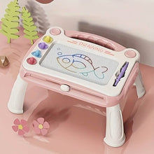 将图片加载到图库查看器，Magnetic 3-in-1 Drawing Board Toy, Draw, Write, Erase &amp; Repeat
